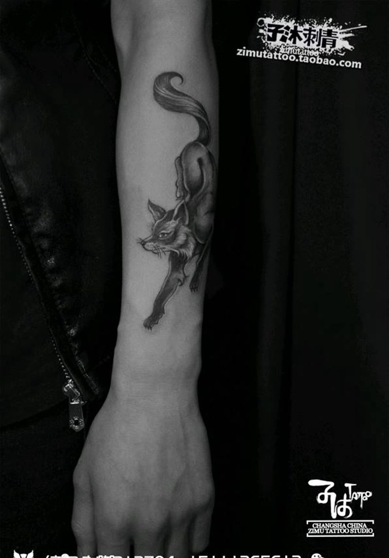 狐狸纹身图片