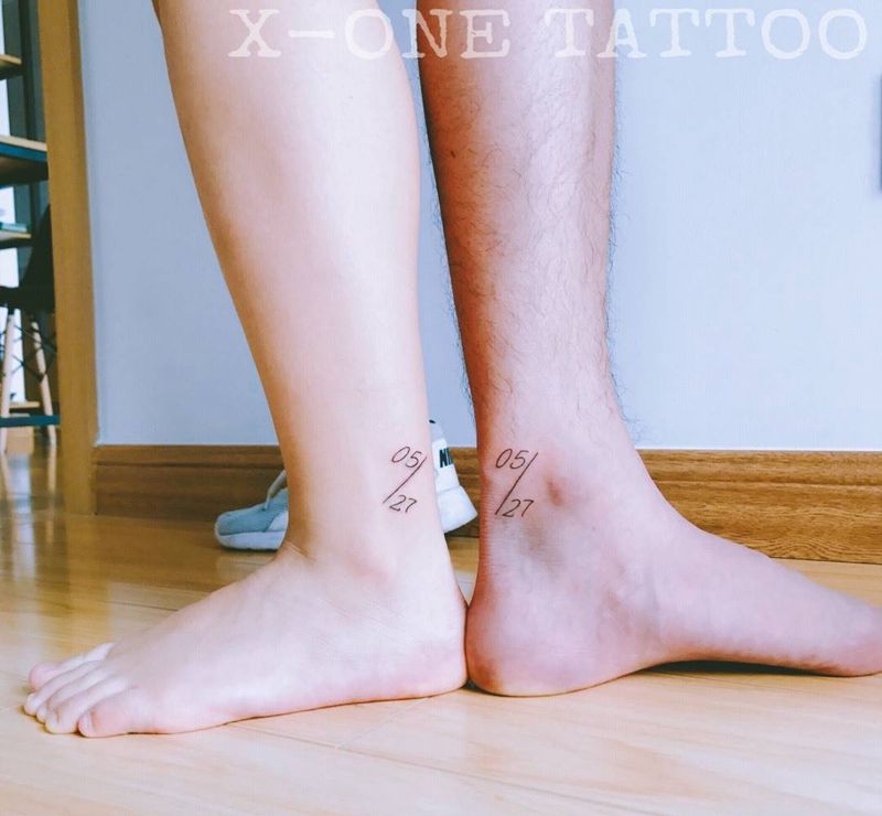 數字對於每個人都存在著不同的意義 個頭雖小 肩負責任重大啊～ /作品纹身图片_手稿脚部清新字符纹身图案