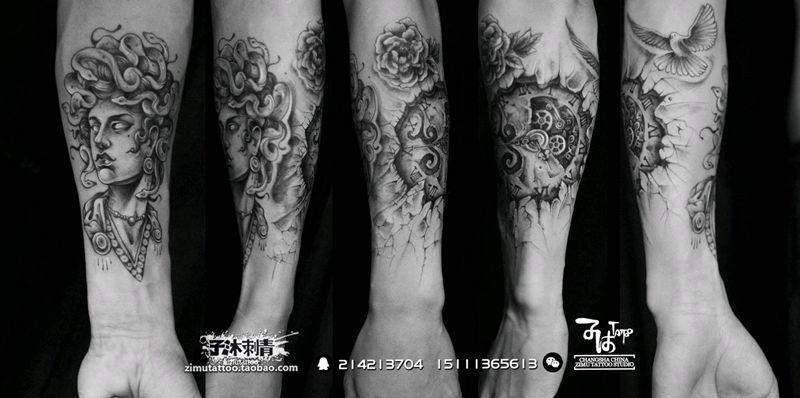 共耗时7.0  包小臂………纹身图片