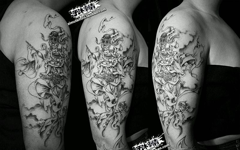 判官纹身图片