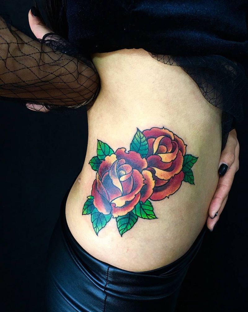 覆盖小蝎子纹身图片