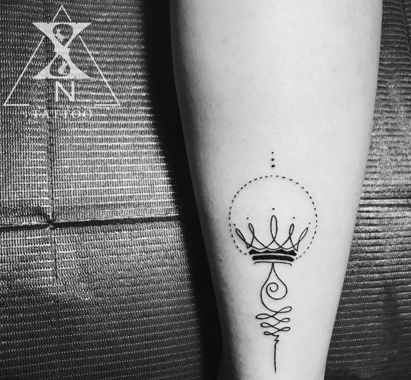 「 癮 」纹身图片