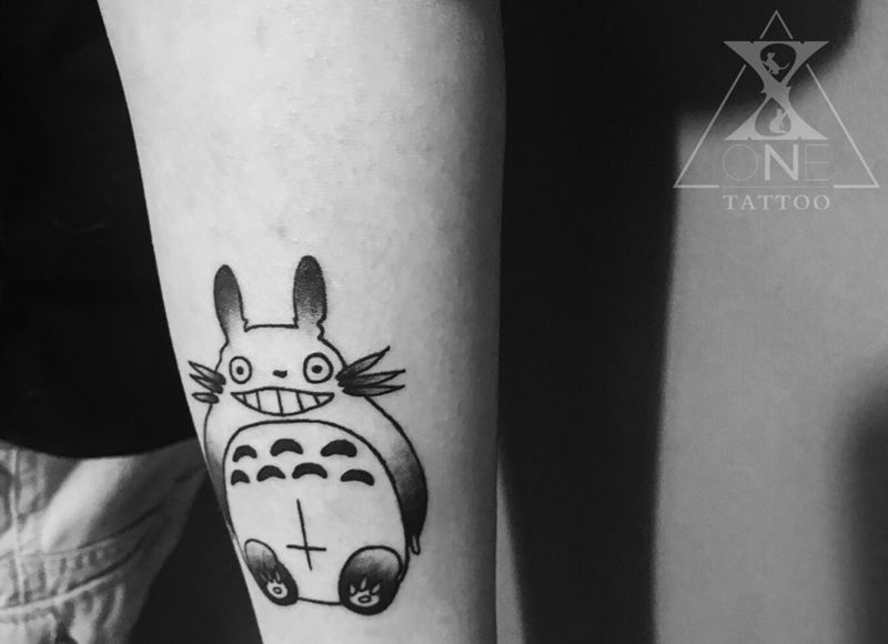 在宫崎骏的童話王國裡 總有人能找到屬於自己的那份感動 /龍貓纹身图片