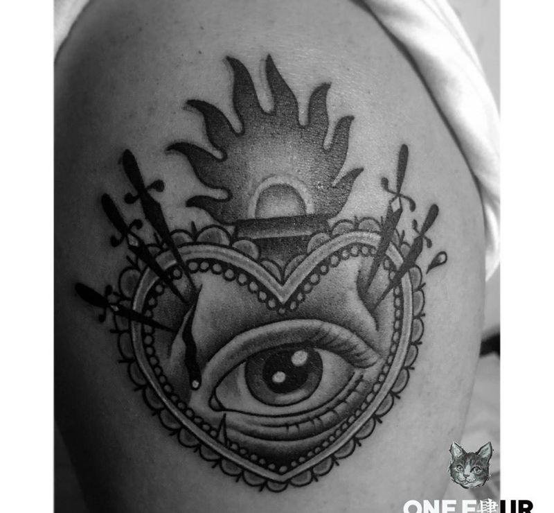 eye纹身图片