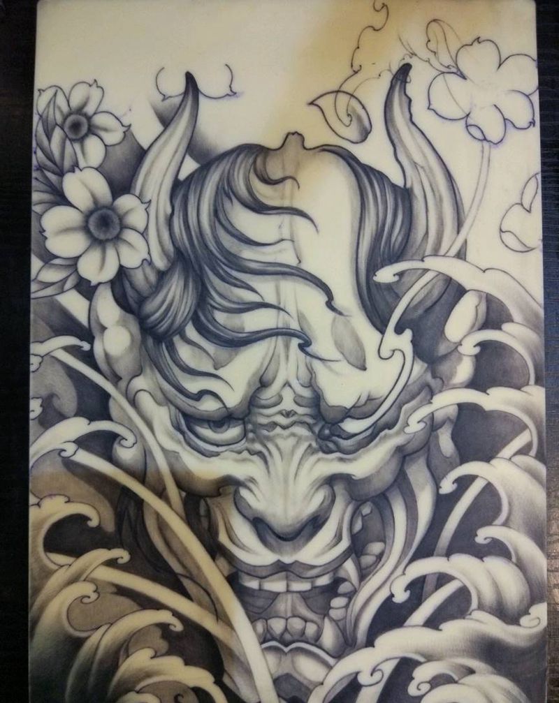 新传统练习皮纹身图片