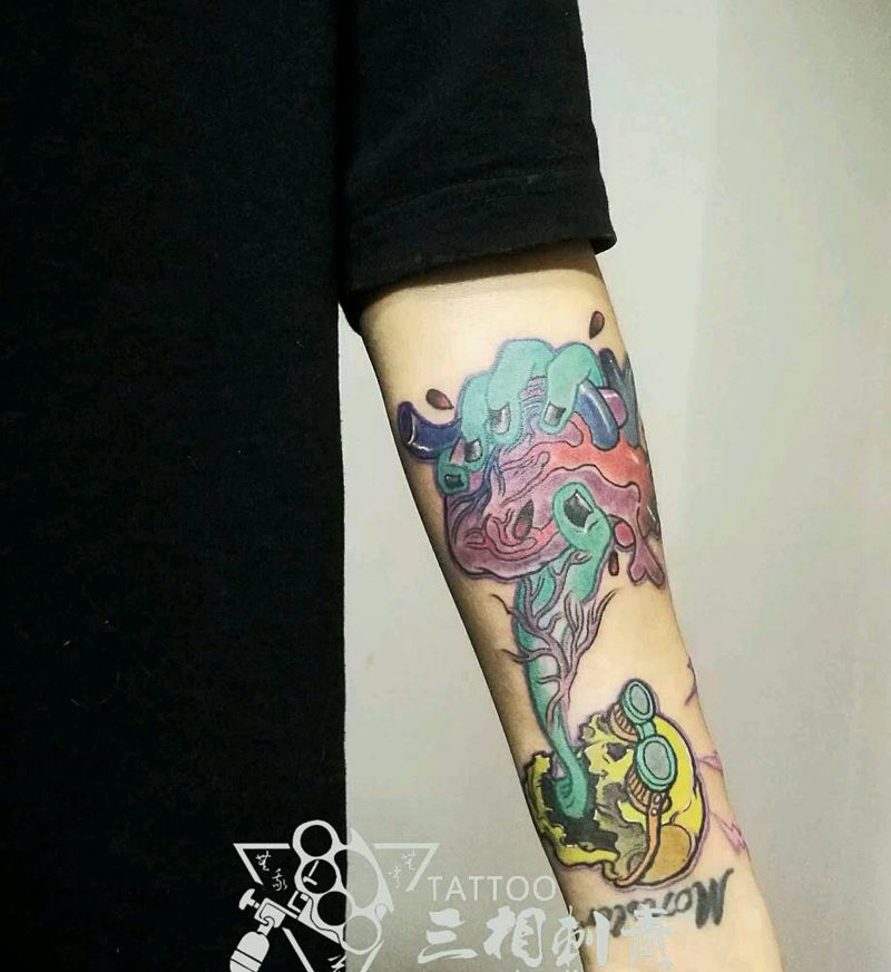 定制 化学兄弟纹身图片