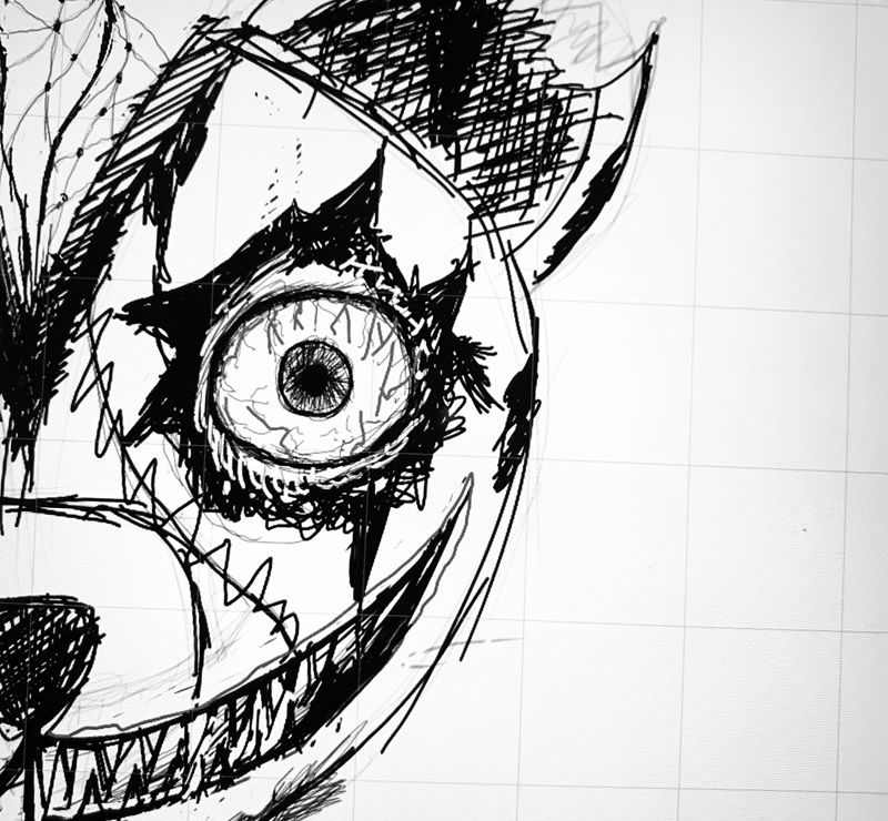 起稿纹身图片_熊纹身图案