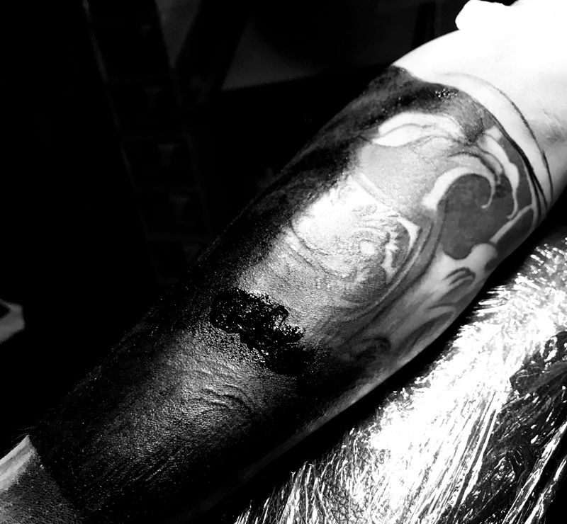 Work纹身图片_手臂纹身图案