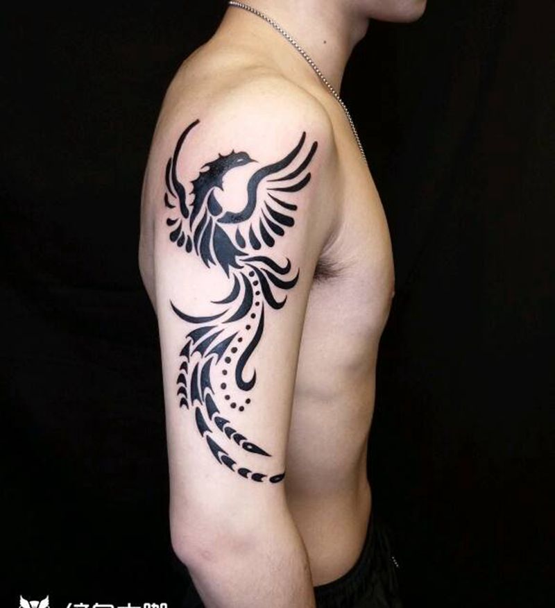 凤凰纹身图片