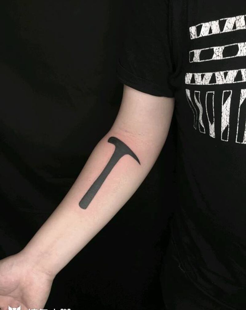 纹个锤子哦，好，那就纹个锤子纹身图片