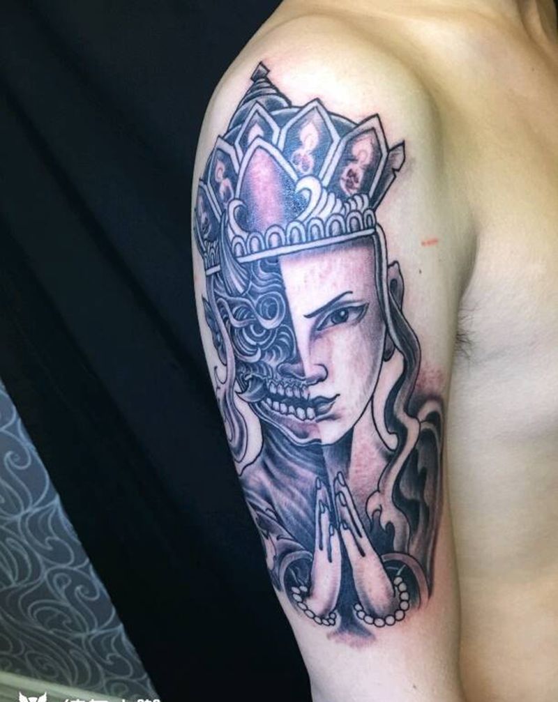 社会唐僧哥哥纹身图片