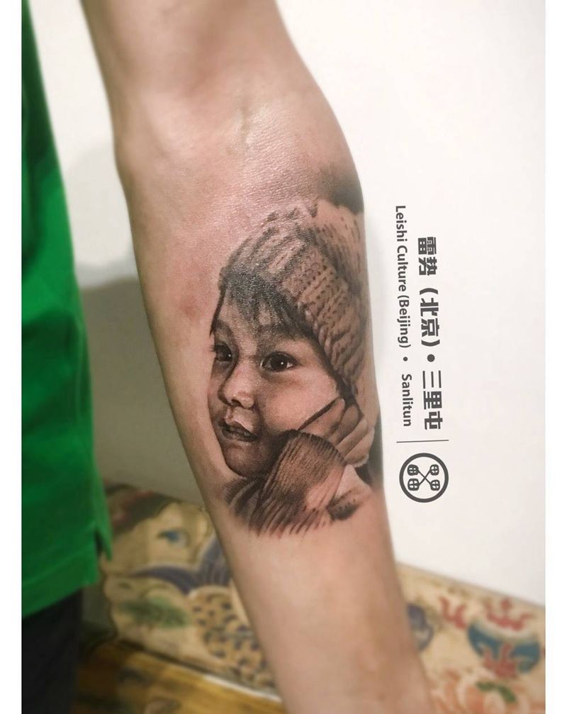 肖像纹身图片_肖像人物纹身图案