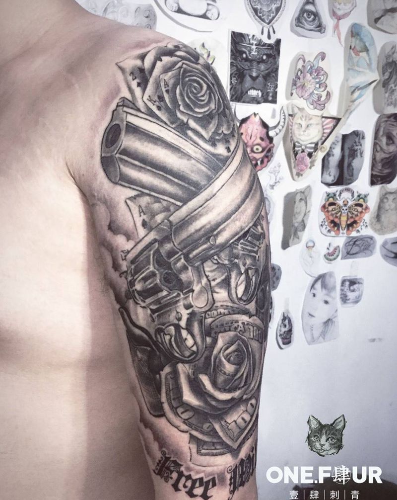 完工纹身图片