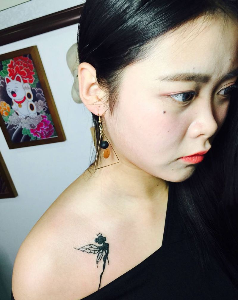 小精灵啊纹身图片