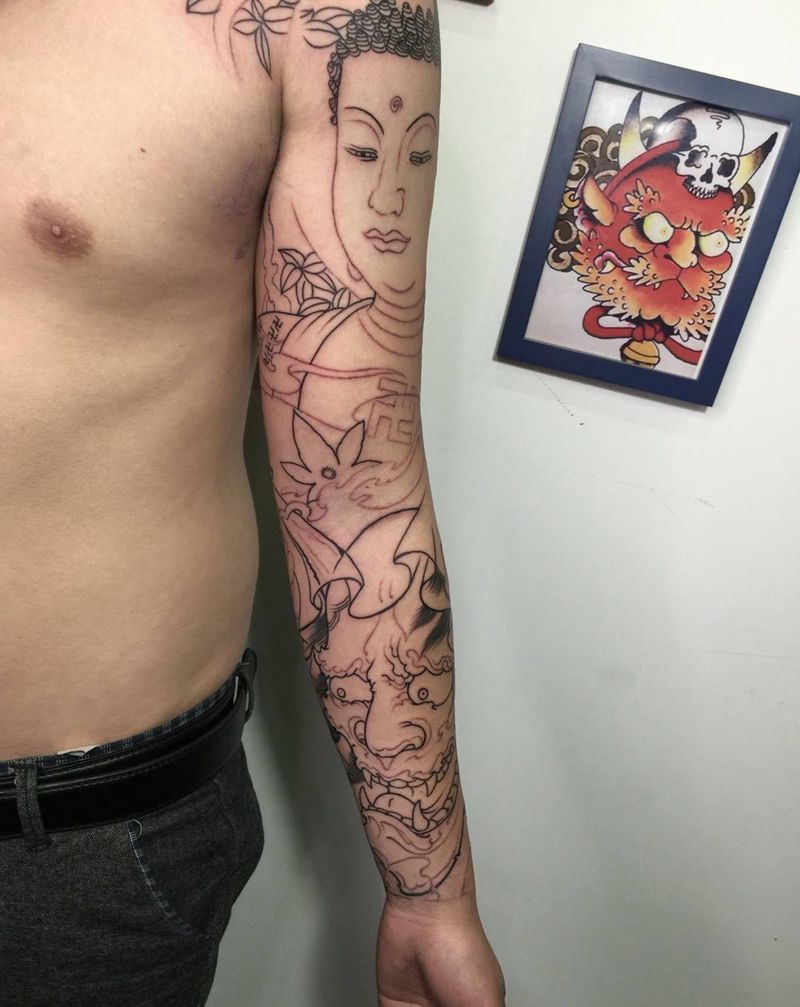 第一次纹身图片