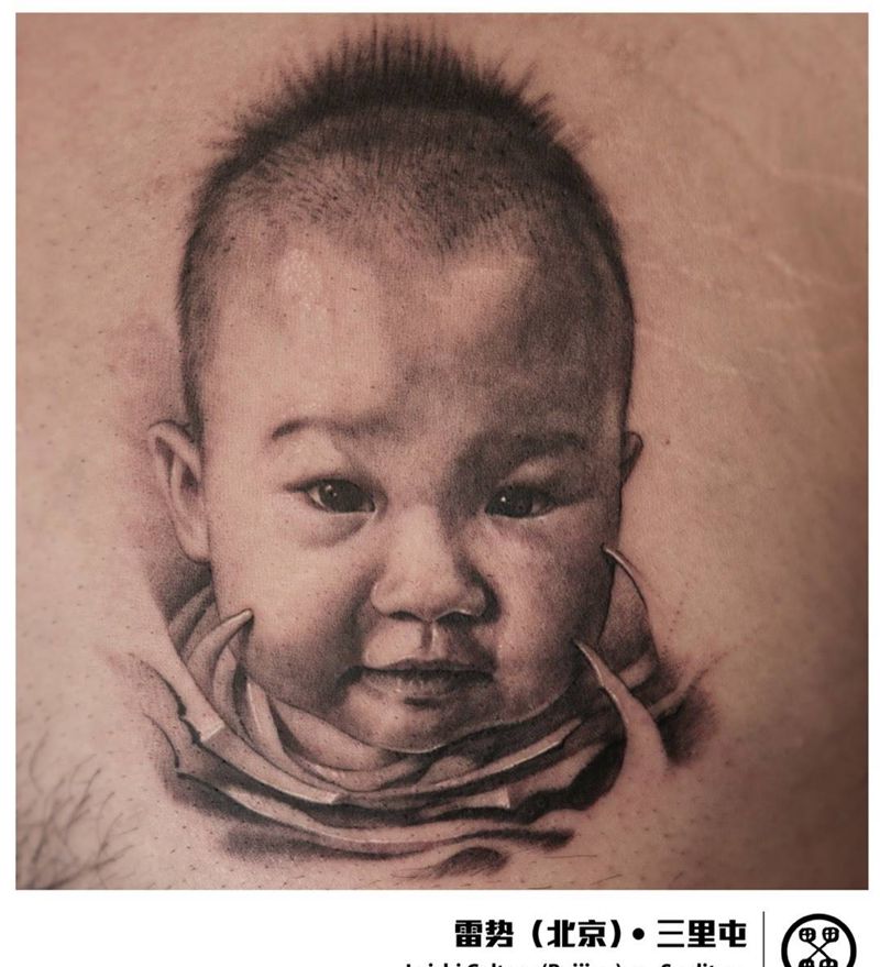 肖像纹身图片