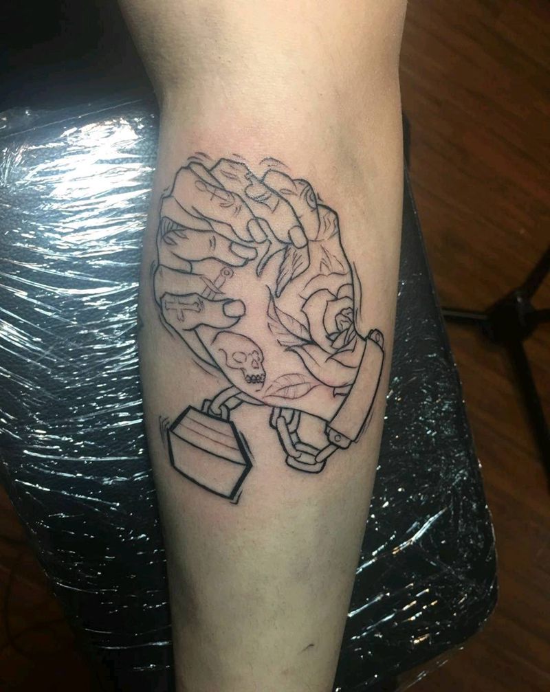 驻店师李阳作品纹身图片_手臂纹身图案