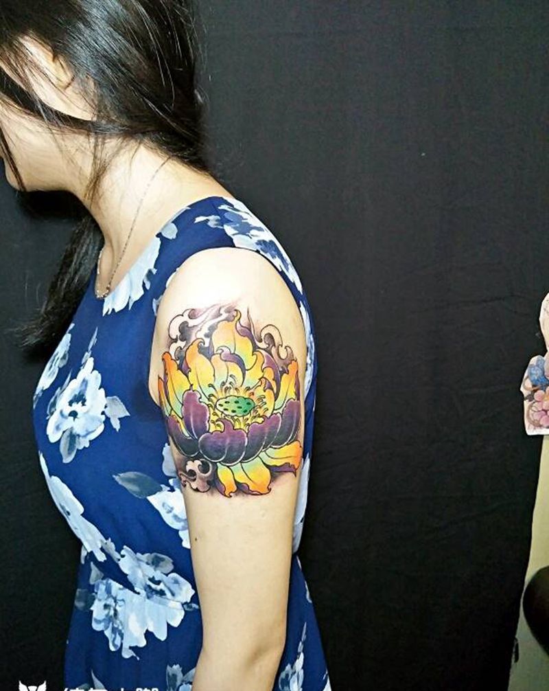 覆盖图腾，顾客自带图纹身图片