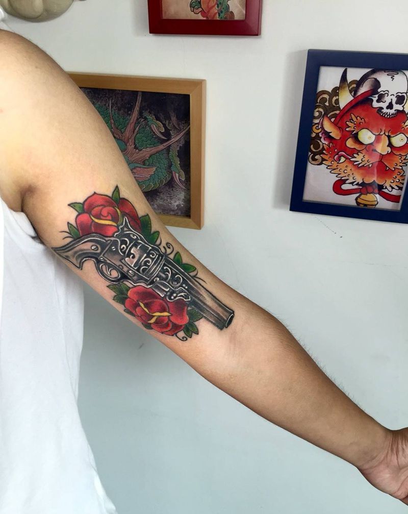 覆盖之路纹身图片