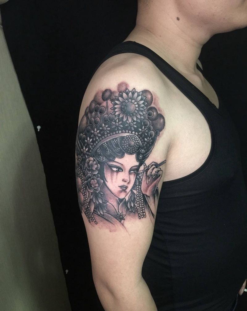 未完成，近期未完成的好多啊纹身图片