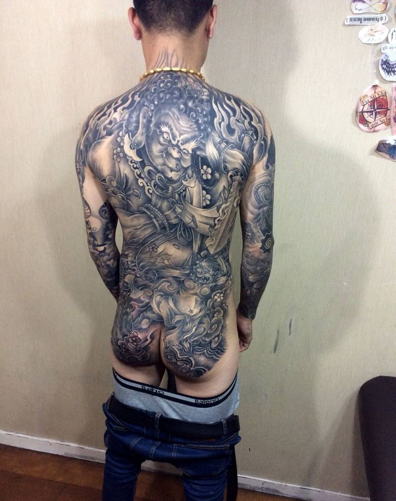 快完成了纹身图片