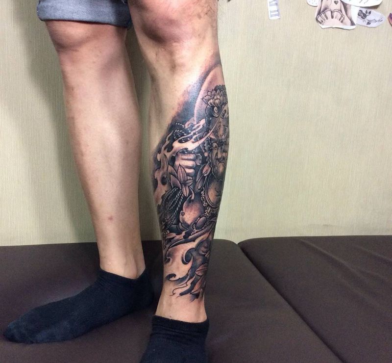 覆盖伤疤纹身图片