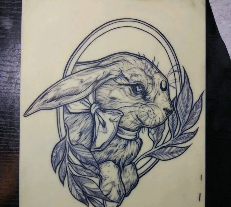 线条练习皮纹身图片