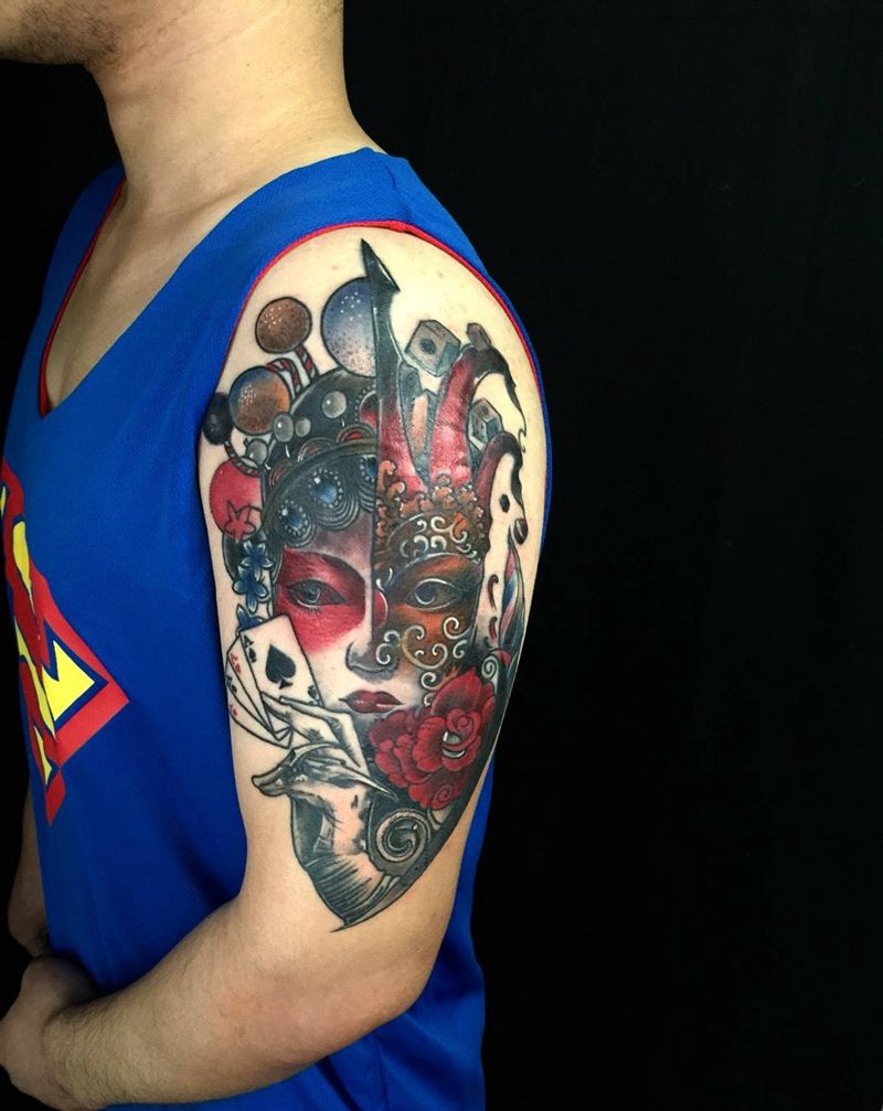 覆盖纹身的过程纹身图片