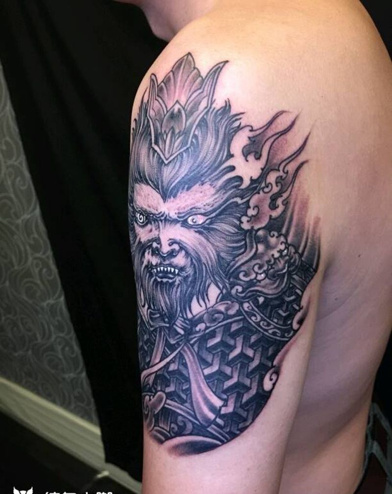 齐天大圣纹身图片