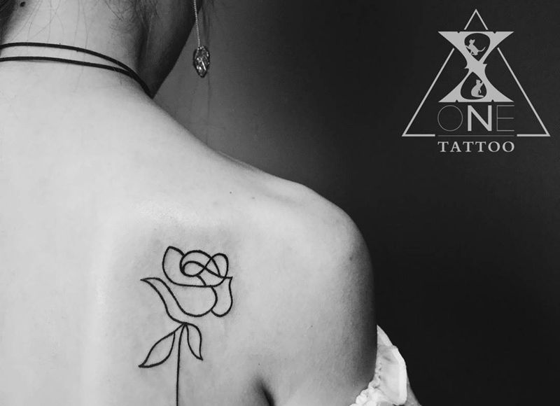 閨蜜紋身了解下纹身图片