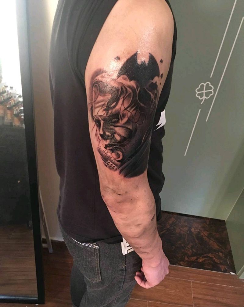 驻店师李阳纹身图片_手臂纹身图案