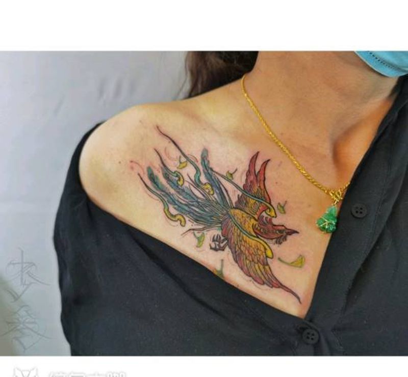 近期一些纹身图片_点刺新传统纹身图案