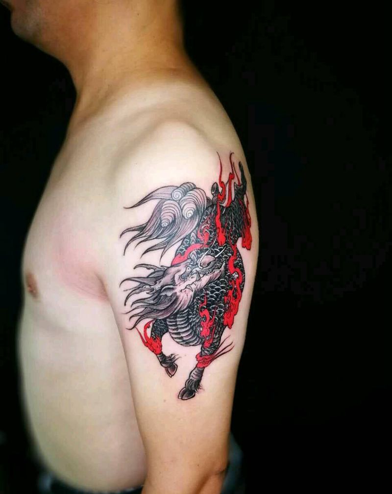 驻店师傅作品纹身图片