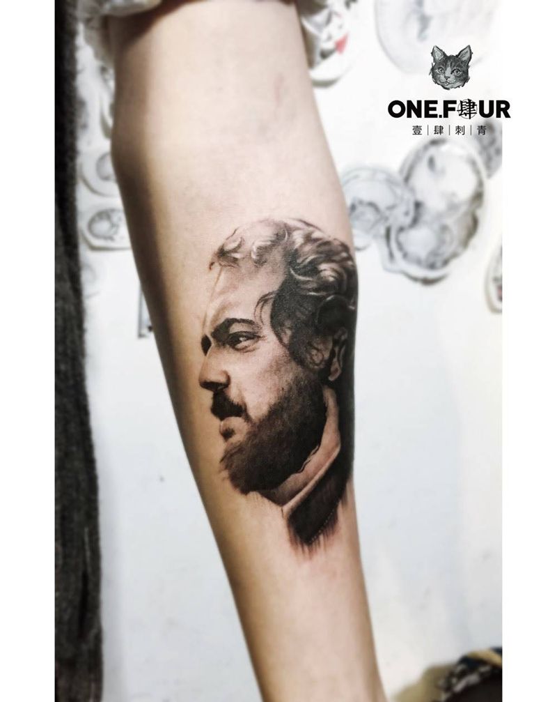 库布里克纹身图片