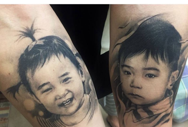 恢复图纹身图片