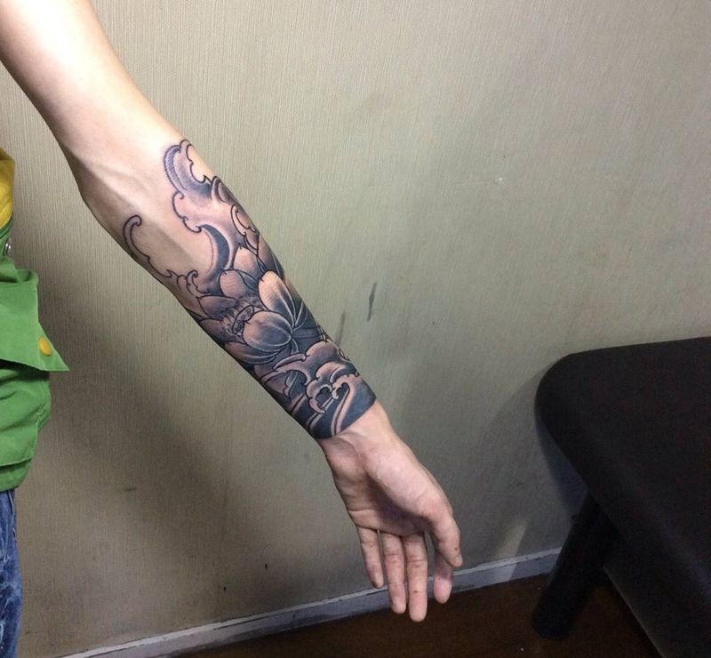 水浪纹身纹身图片