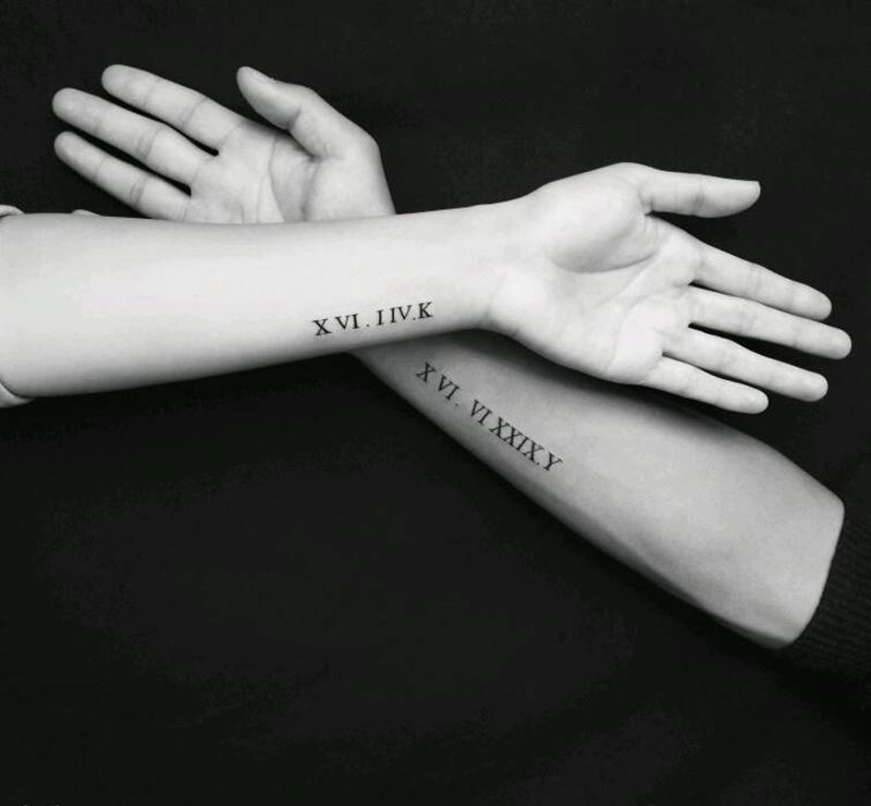 情侣纹身纹身图片