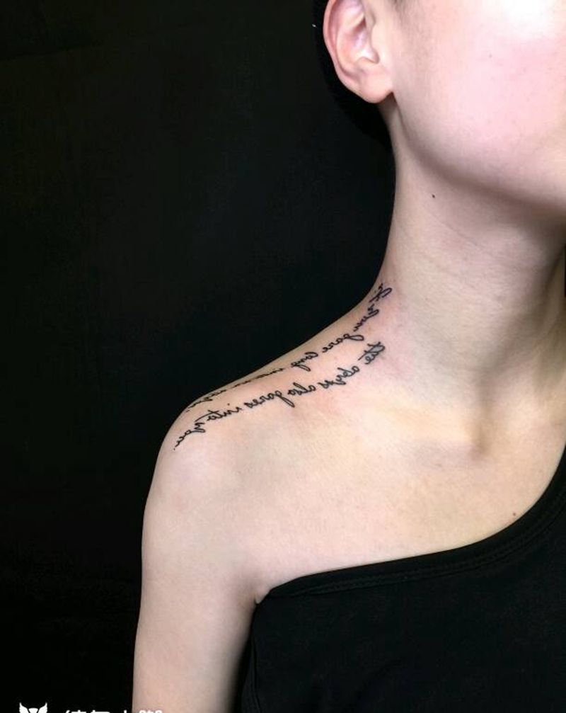 肩膀纹身纹身图片