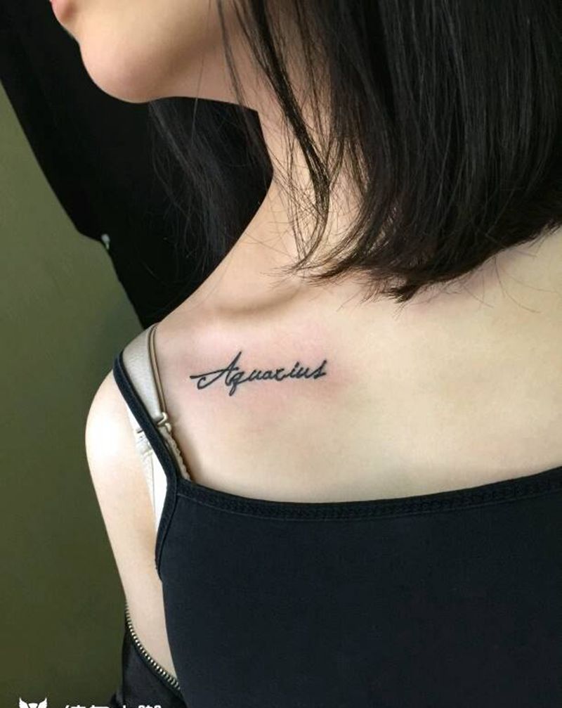 小清新纹身图片