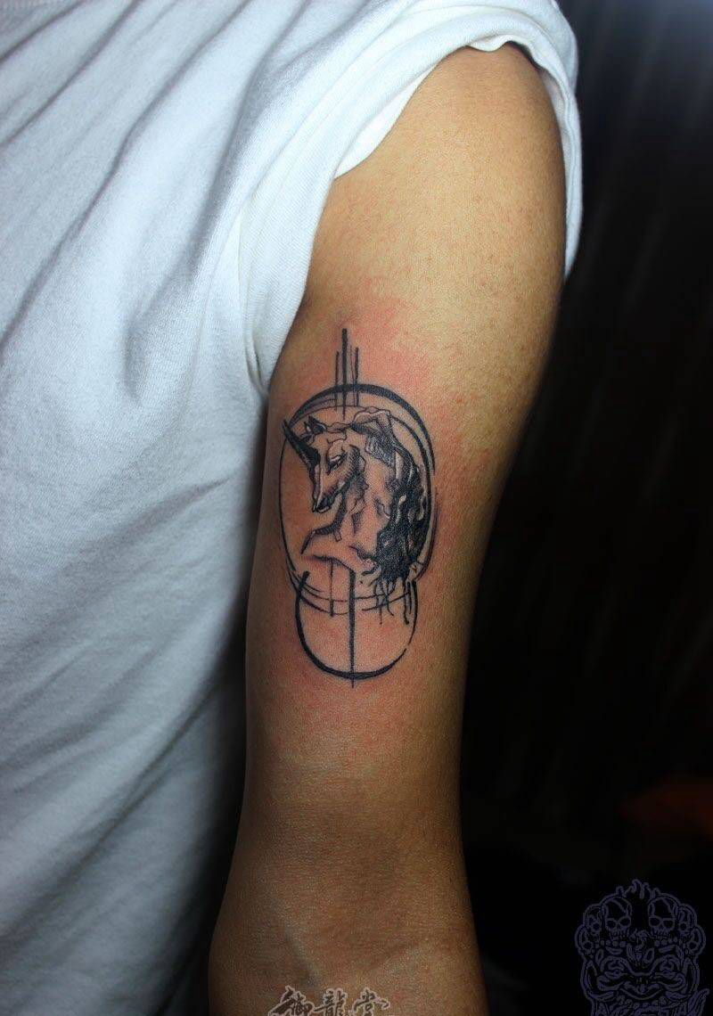 长沙御龙堂纹身作品纹身图片_传统清新手臂腰部肩部腿部成品纹身图案