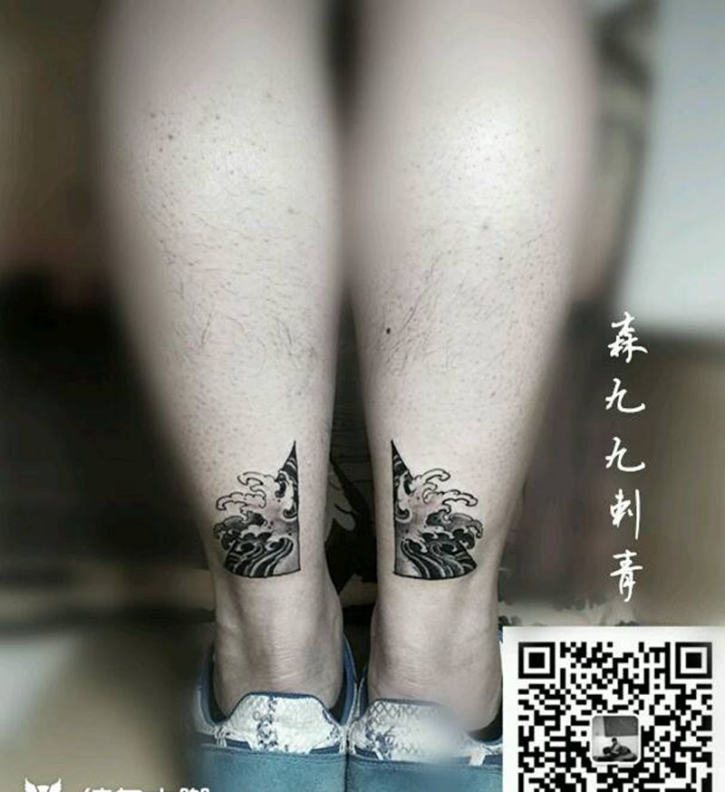 男人嘛 原创浪纹身图片