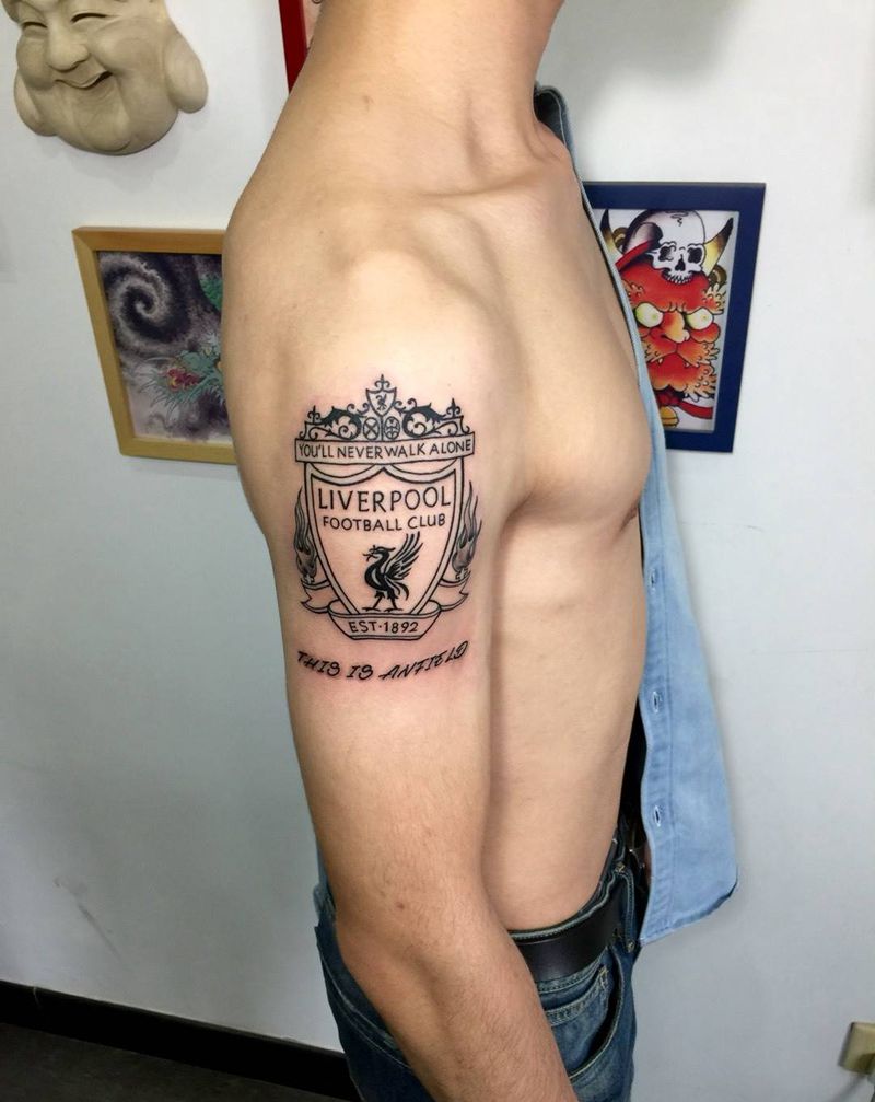 利物浦纹身图片