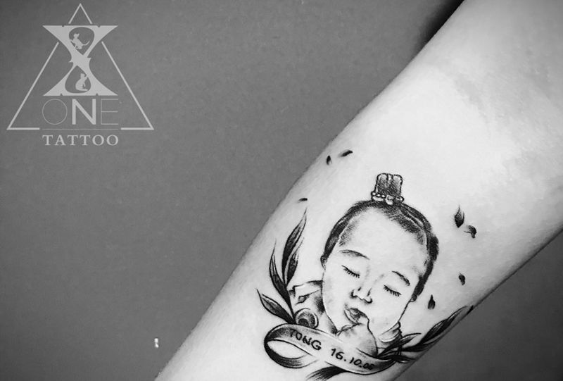 Hi～Baby纹身图片