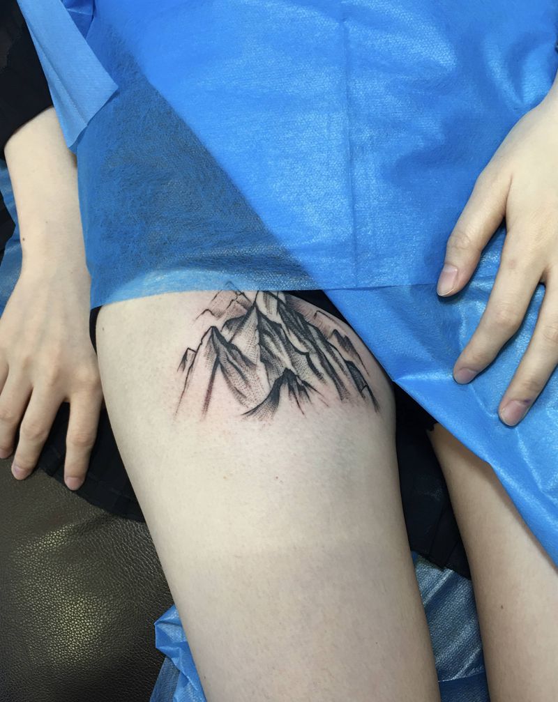 小覆盖纹身图片_点刺纹身图案