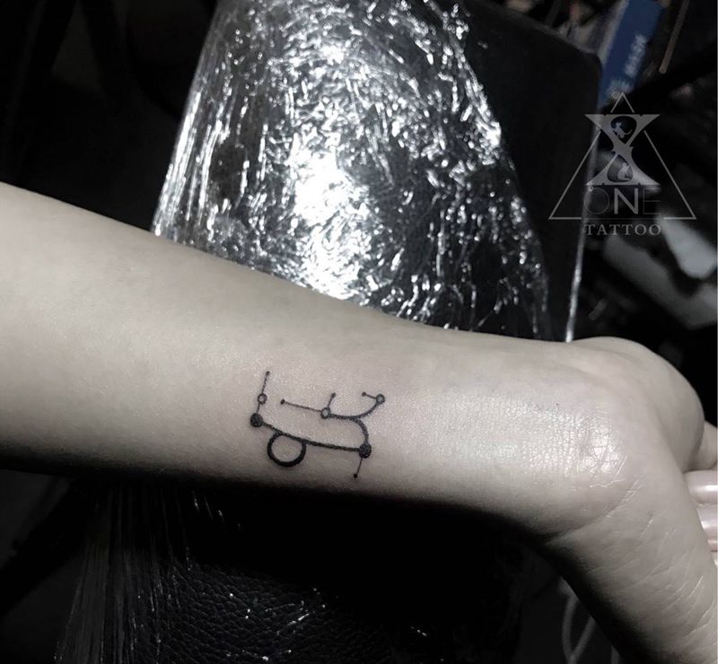 摩羯座纹身图片