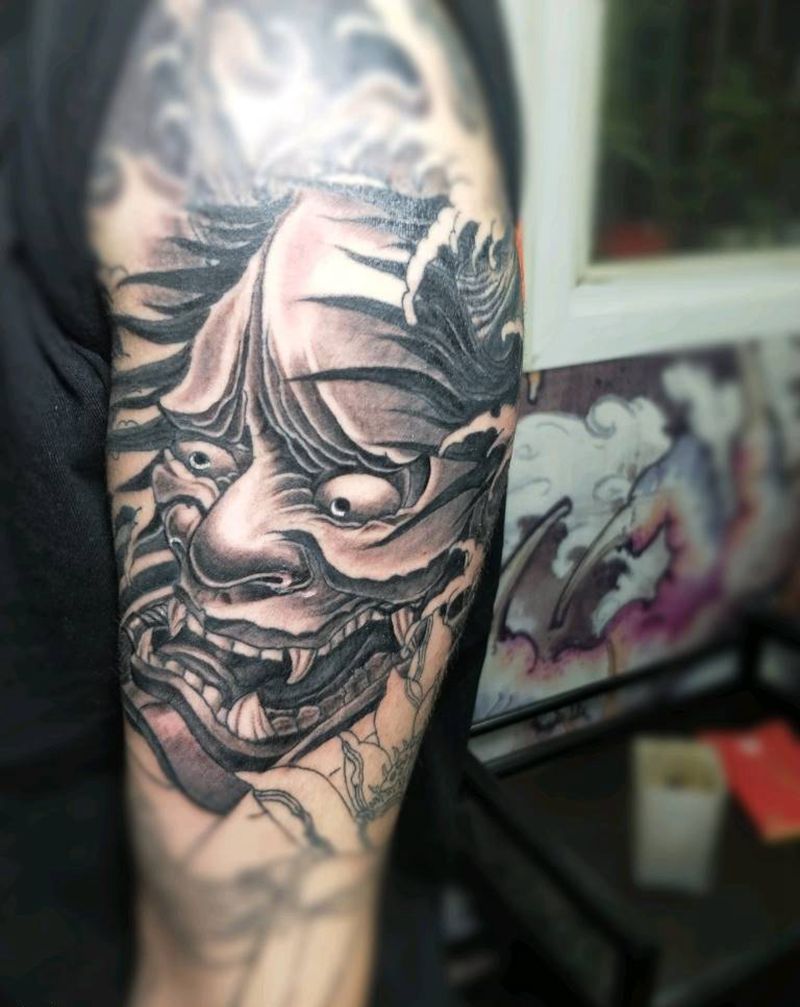 般若纹身图片_手臂纹身图案