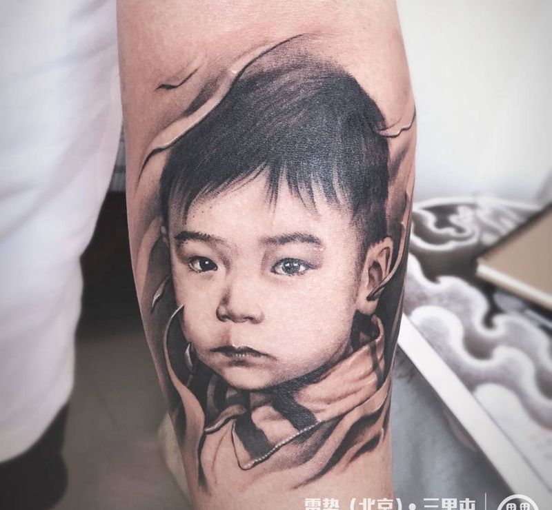 肖像纹身图片