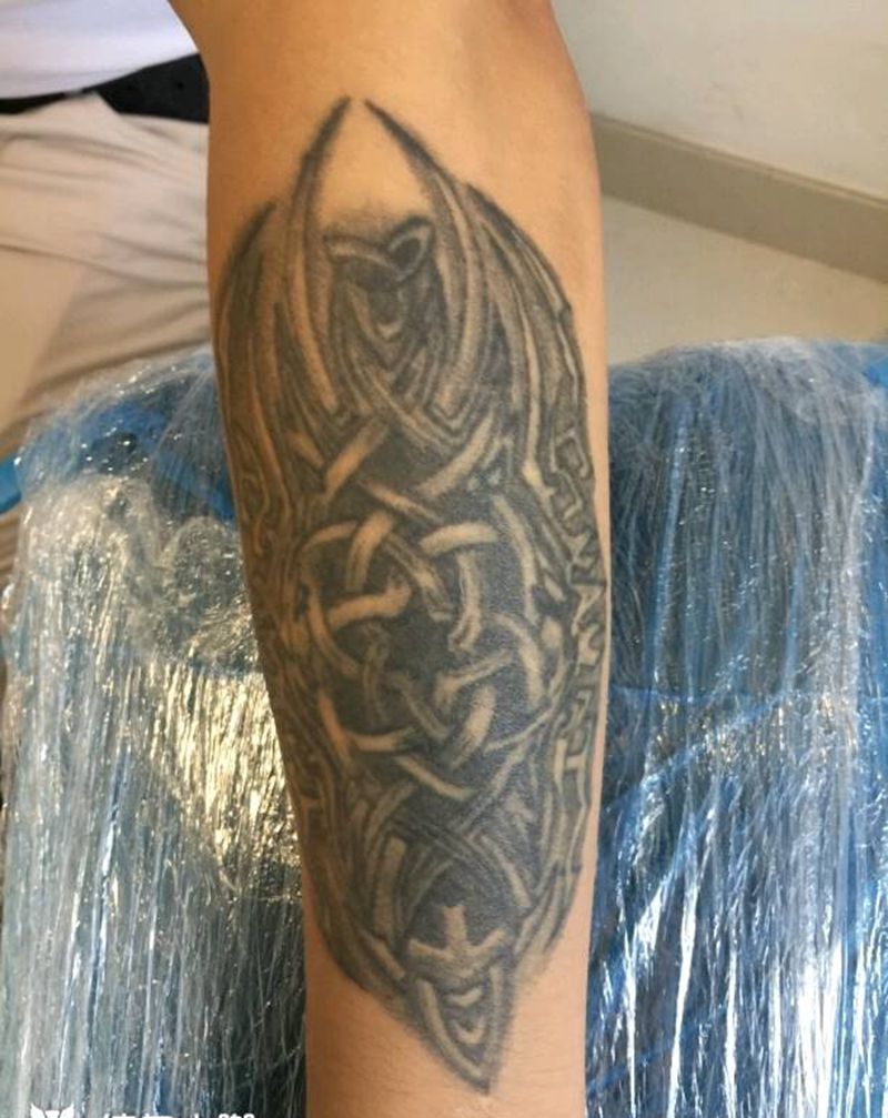 洗纹身纹身图片