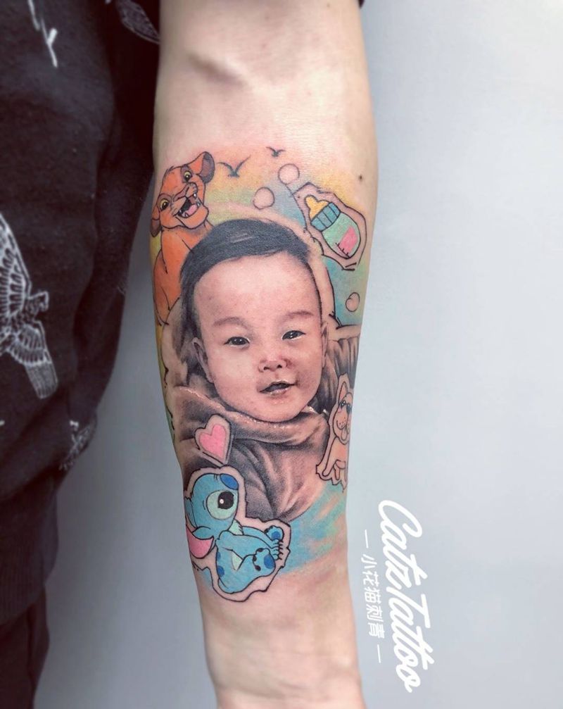 宝宝纹身图片