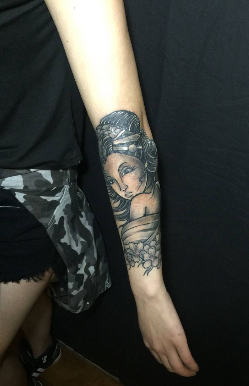 盖疤痕纹身图片